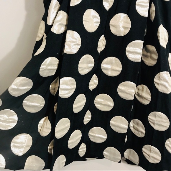 MILLY Bow Back Polka Dot Dress - Picture 7 of 8